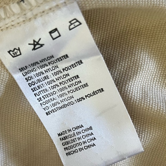 Round Two Beige Avalanche Parka Anorak Pullover Jacket Large - Picture 8 of 11